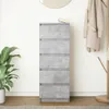vidaXL Sideboard mit Schubladen Betongrau 37,5x35x99 cm Produktbild-Vorschau 3
