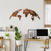 Wallity, carte du monde moyenne - 1, décoration murale, Voir les images du produit 3