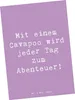 Mr. & Mrs. Panda Postkarte Spruch Cavapoo Abenteuer - Produktbild-Vorschau 1