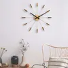 NeXtime - 2610BR - Wanduhr - 58cm - braun - Plug-Inn Produktbild-Vorschau 6