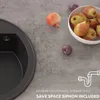 QUADRON Rund Spülbecken 1-Becken Spüle | Größe: 51 x 51 x Produktbild-Vorschau 7