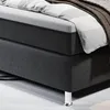Boxspringbett Rotterdam Plus 180x200 cm Webstoff Anthrazit Produktbild-Vorschau 5
