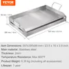 VEVOR Plaque de gril 430 Acier inoxydable 58,7 x 39,5 x 9,9 Voir les images du produit 7