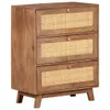 Credenza 61x35x76 cm in legno massiccio di mango Anteprima dell’immagine prodotto 7