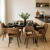 Meubles Cosy – zestaw 6 foteli do jadalni w stylu Podgląd zdjęcia produktu 3