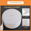 Gummiband 40 mm x 10 m, weiß, elastisch, 4 cm breit Produktbild-Vorschau