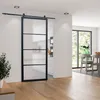 Glasschiebetür Loftstyle offene Laufschiene 900x2150mm Produktbild-Vorschau 1