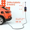 EV Nabíjecí kabel AMPEREPOINT Typ 2 32A 7,2kW 6M Přenosná Náhled obrázku produktu 6