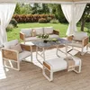 Gartenlounge-Set für 6-7 Personen–Rattan Sitzgruppe in Produktbild-Vorschau 1