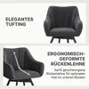Yaheetech 2er Set Esszimmerstuhl mit Armlehnen & Produktbild-Vorschau 6