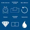 Scheppach Diamant-Trennscheibe Ø 350 x 25,4 mm - Passend Produktbild-Vorschau 2