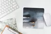 MuchoWow® Mauspad Mousepad Wolken - Gold - Abstrakt 20x20 Produktbild-Vorschau 5
