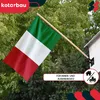 KOTARBAU® Uchwyt Na Flagę Flagowy Potrójny Na Trzy Flagi Podgląd zdjęcia produktu 2