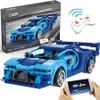 CADA Construction Blocks Racing Car Blue C51073W 25662 Voir les images du produit 2