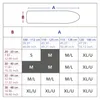 A size chart for an ironing board cover, showing dimensions and size categories. Náhled obrázku produktu