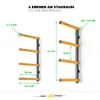 STRONGBOLD StrongRack R400 Schwerlastregal | 4 Ebenen Produktbild-Vorschau 4