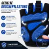 Premium Halbfinger Fahrradhandschuhe, rutschfeste, Fitness Produktbild-Vorschau 4