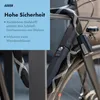 Antivol de vélo AARON Tank avec clé, chaîne de 115 cm Voir les images du produit 3