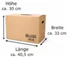 BURI Archivkarton Aktenkarton 5er Set für 5 große A4 Produktbild-Vorschau 5