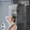 Unterputz Duschsystem Thermostat Regendusche Duschset Produktbild-Vorschau 7
