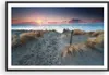 Gerahmtes Poster - Schwarzer Rahmen - Strand Sand Produktbild-Vorschau 1