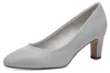 Tamaris Damen Pumps Party Glitzer elegant Blockabsatz Produktbild-Vorschau 6