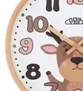 PRIM Kalay Kinderwanduhr Holz lautlos Naturbelassen/Weiß 30 Produktbild-Vorschau 3