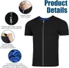 Sauna Anzug Herren, Herren Sauna Shirt Kurzarm, Schweiß Produktbild-Vorschau 5