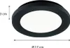 Trio Leuchten - Dizajn LED panel okrúhly čierny 17 cm Náhľad obrázku produktu 4