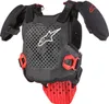 Alpinestars A-5 S V2 Jugend Brustpanzer, schwarz/rot, S/M Produktbild-Vorschau 1