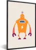 MuchoWow® MuchoWow® Gerahmtes Poster Roboter - Antenne - Produktbild-Vorschau 1