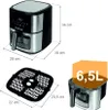 Frytkownica na gorące powietrze beztłuszczowa airfryer Podgląd zdjęcia produktu 4