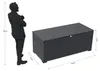 Weide Gartenbox | 100% Aluminium | Aufbewahrungsbox 1015 L Produktbild-Vorschau 3