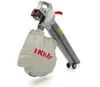 A cordless leaf blower/vacuum/shredder with a collection bag, shown against a white background. Produktbild-Vorschau