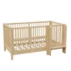Merax babybed 140x70 cm, multifunctioneel kinderbed van Productafbeelding-voorbeeld 9