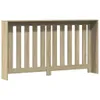 vidaXL Panele grzejnikowe dąb sonoma 149x20x82 cm materiał Podgląd zdjęcia produktu 7