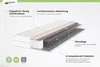 Federkernmatratze Komfortschaummatratze 90cm 100cm 120cm Produktbild-Vorschau 2