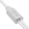 InLine 35126W, 0,5 m, USB A, 2 x USB C, USB 2.0, Weiß Produktbild-Vorschau 2