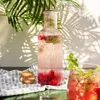 HOMLA NATIA geriffelte Karaffe mit Stopfen rosa 1 l Produktbild-Vorschau 6