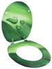 vidaXL Toaletné sedadlo s vekom MDF Green Water Drop Design Náhľad obrázku produktu 8
