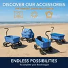 Beach Wagon Bollerwagen LITE, Handwagen faltbar klappbar, Produktbild-Vorschau 7