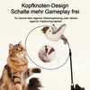 Elektrisches Katzenspielzeug mit flatterndem Vogel, Produktbild-Vorschau 3