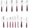 Set di 14 coltelli da pittura, forme speciali, strumenti Anteprima dell’immagine prodotto 5