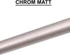 MDEKOR kovová rúrka na záclonovú lištu, 16 mm, matný chróm, Náhľad obrázku produktu 4