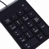 USB Ziffernblock Mini Nummernblock Numpad 18 Tasten Produktbild-Vorschau 2