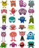 Oblique Unique Temporäre Klebetattoos Kinder Tattoo Set - Produktbild-Vorschau 1