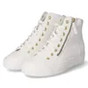 Paul Green Damen High Sneaker/ Schnürschuhe Weiss Produktbild-Vorschau 1