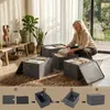 Sekey Aufbewahrungsboxen Stoffboxen mit Deckel 45 L Produktbild-Vorschau 4