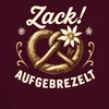 Zack Aufgebrezelt  Brezel Tracht Edelweiß Wiesn Lustig Produktbild-Vorschau 3