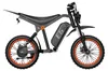Elektromoped E-Roller 48V 20Ah Akku 80km Reichweite 14x3.0 Produktbild-Vorschau 4
